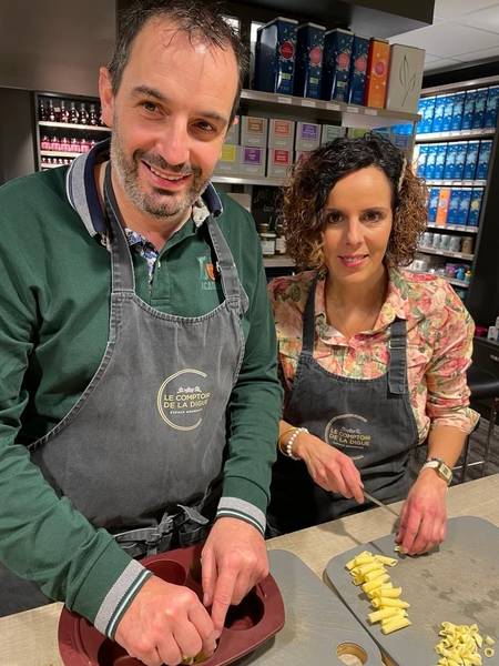 Lucie et Alain, propriétaires de La Maison de l’Apothicaire